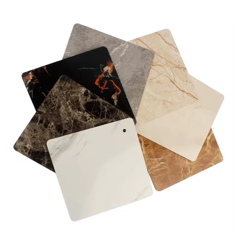 Friso de fibra de bambú de grano de mármol